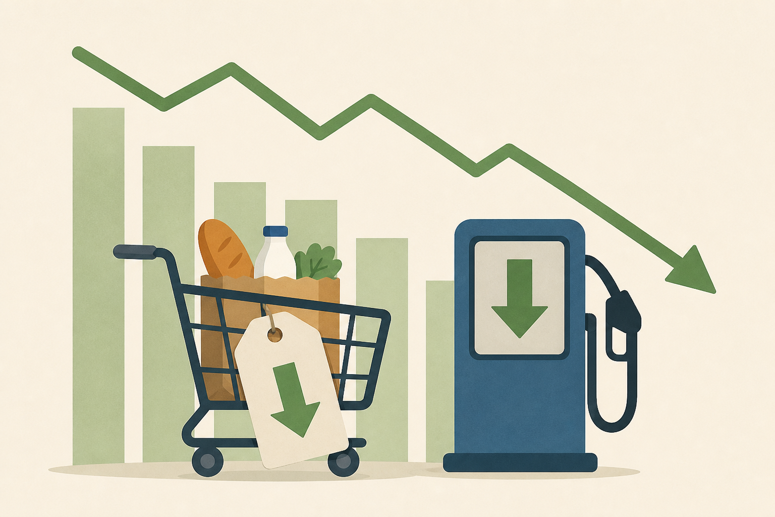 Latest inflation report may show prices declined last month, led by cheaper gas