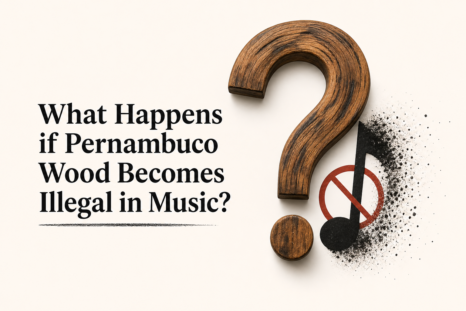 What Happens if Pernambuco Wood Becomes Illegal in Music?
