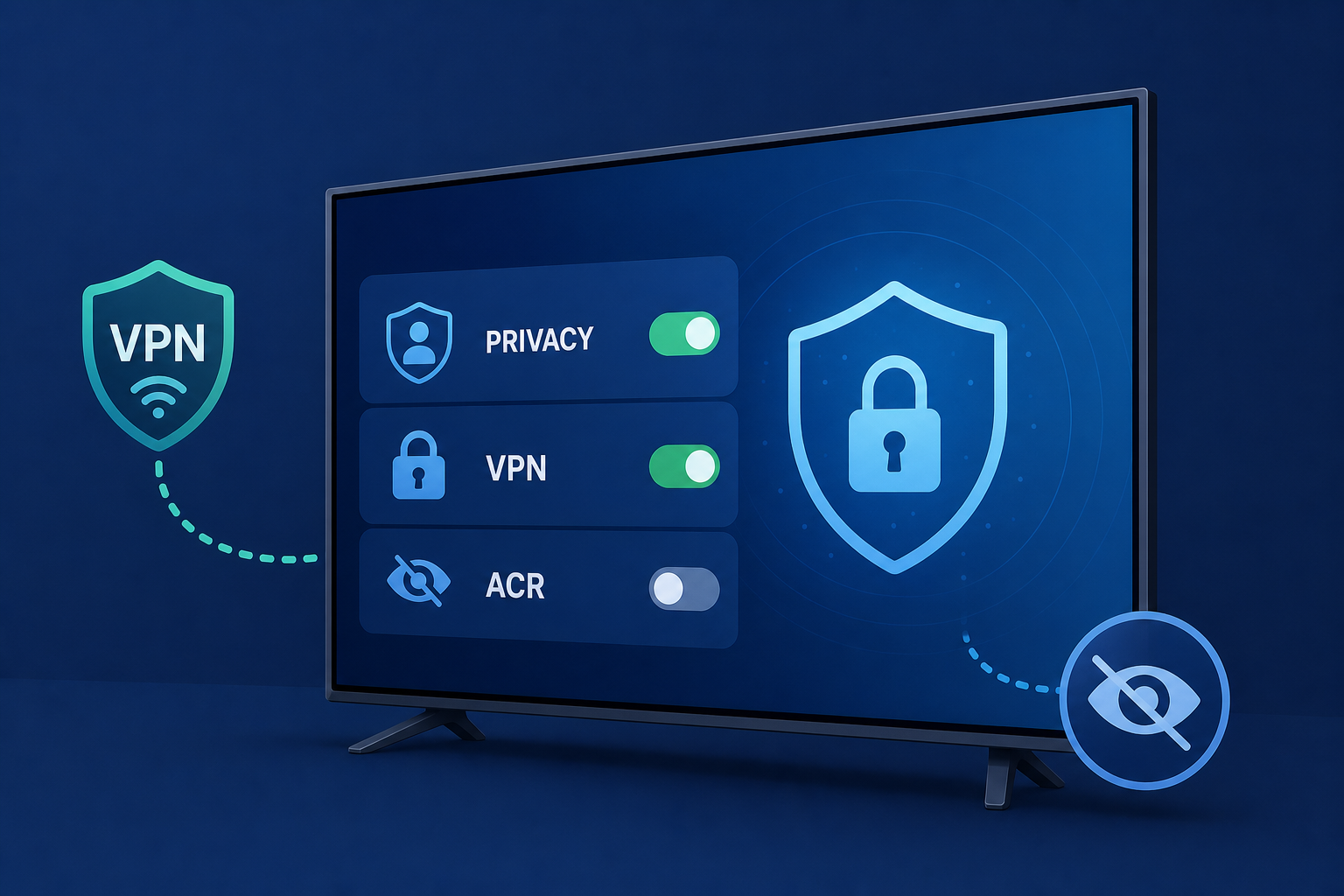 Smart TV privacy, VPN and ACR settings to check before connecting