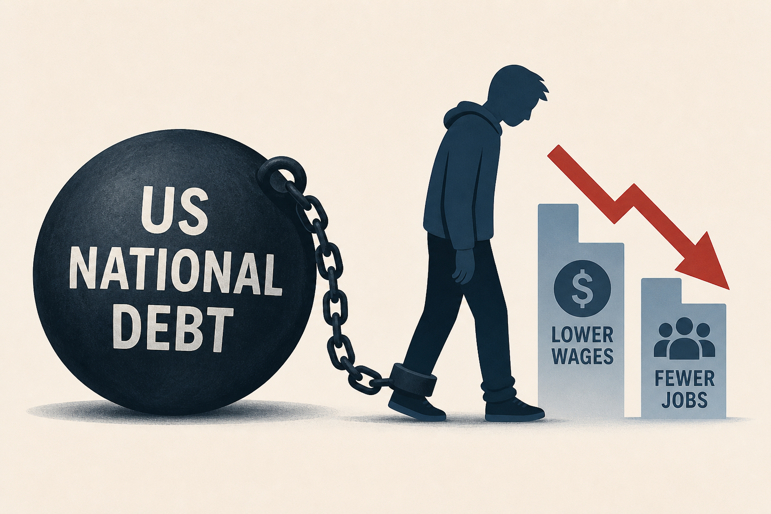 US national debt: Peterson Foundation warns of lower wages, fewer jobs for Gen Z