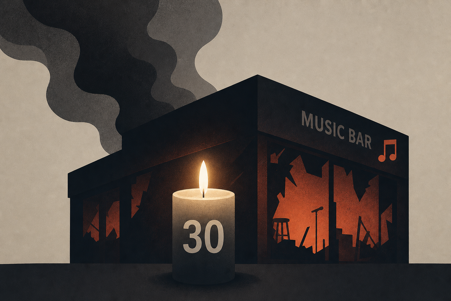 Death toll from a Bangkok music bar fire rises to 30 : NPR