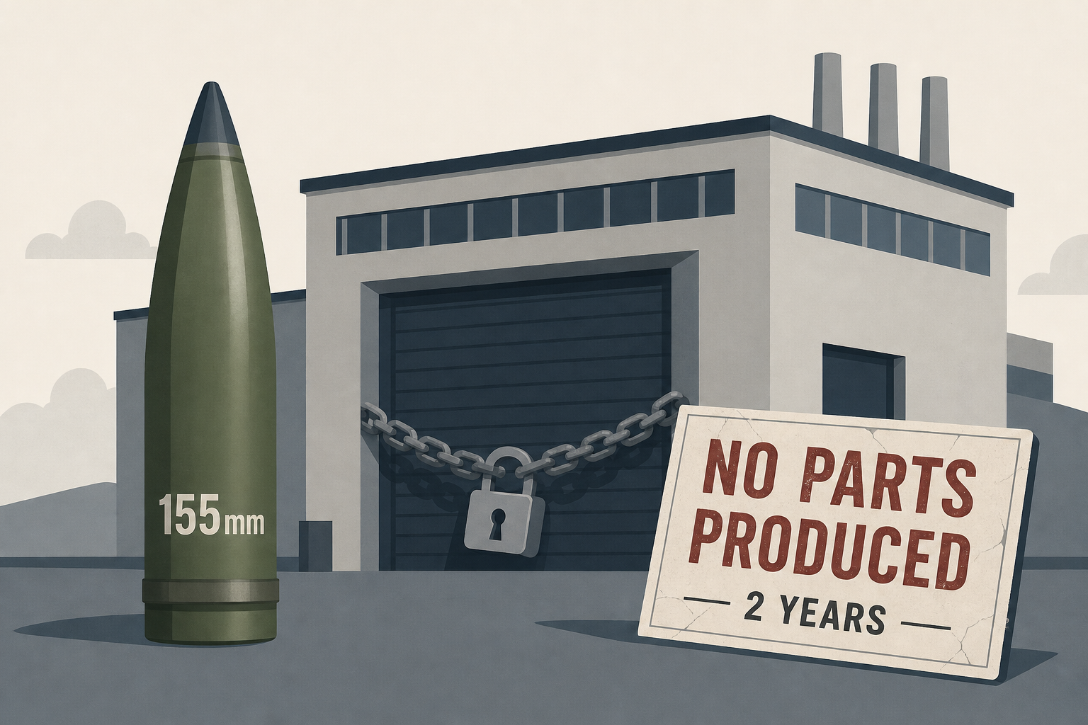 Defense watchdog finds new 155mm artillery plant failed to produce parts in 2 years since it was built, hindering production goals