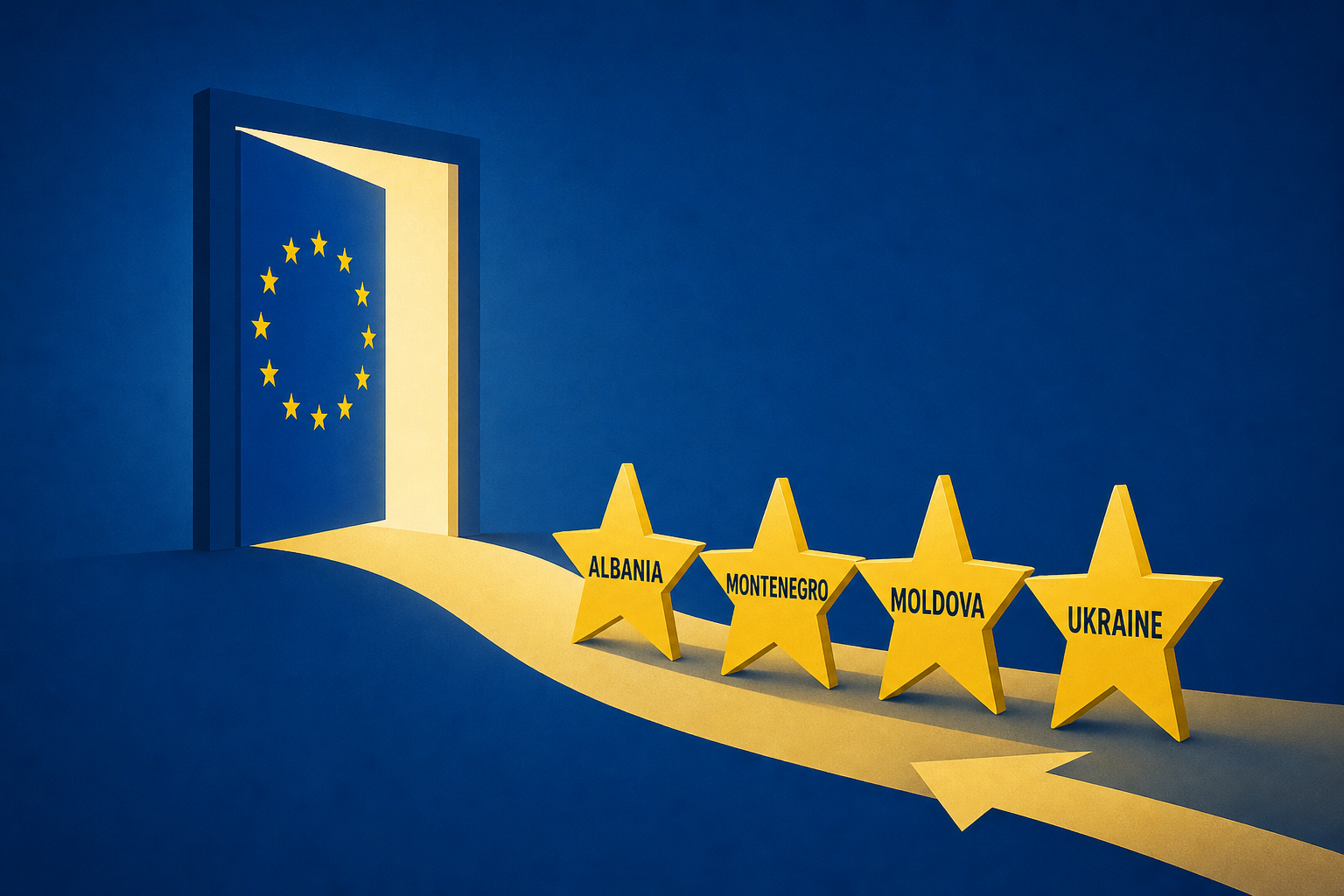 EU enlargement moves forward for Albania, Montenegro, Moldova and Ukraine