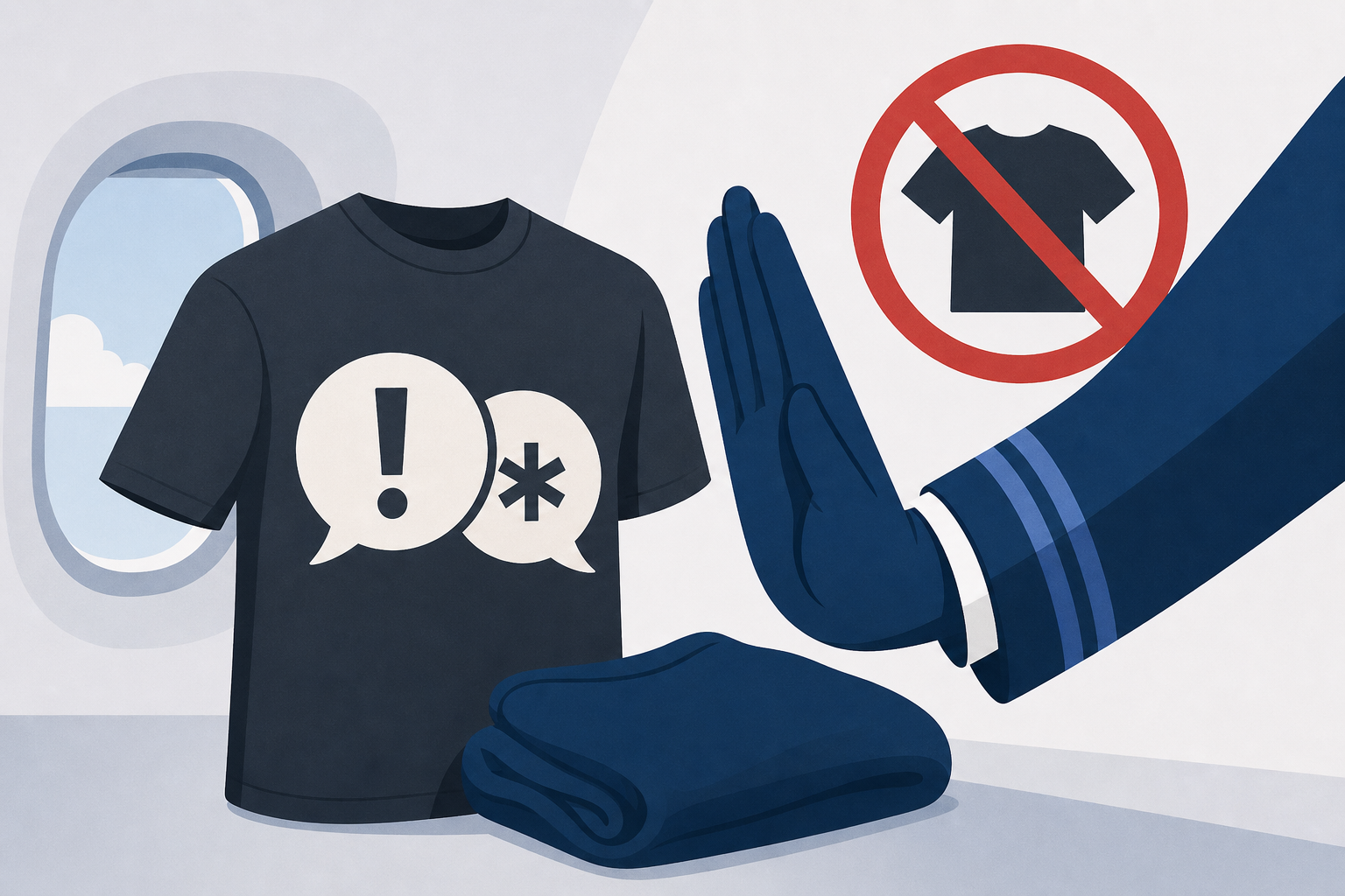 United passenger says crew ordered him to change controversial T-shirt before he could travel