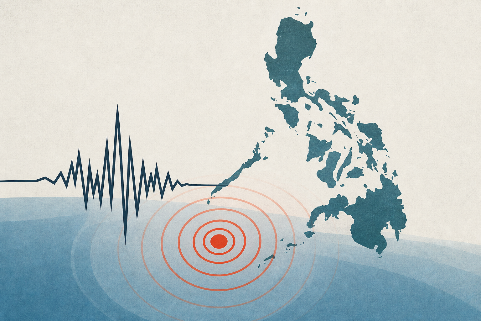 Magnitude 6.2 earthquake strikes off the coast of southern Philippines