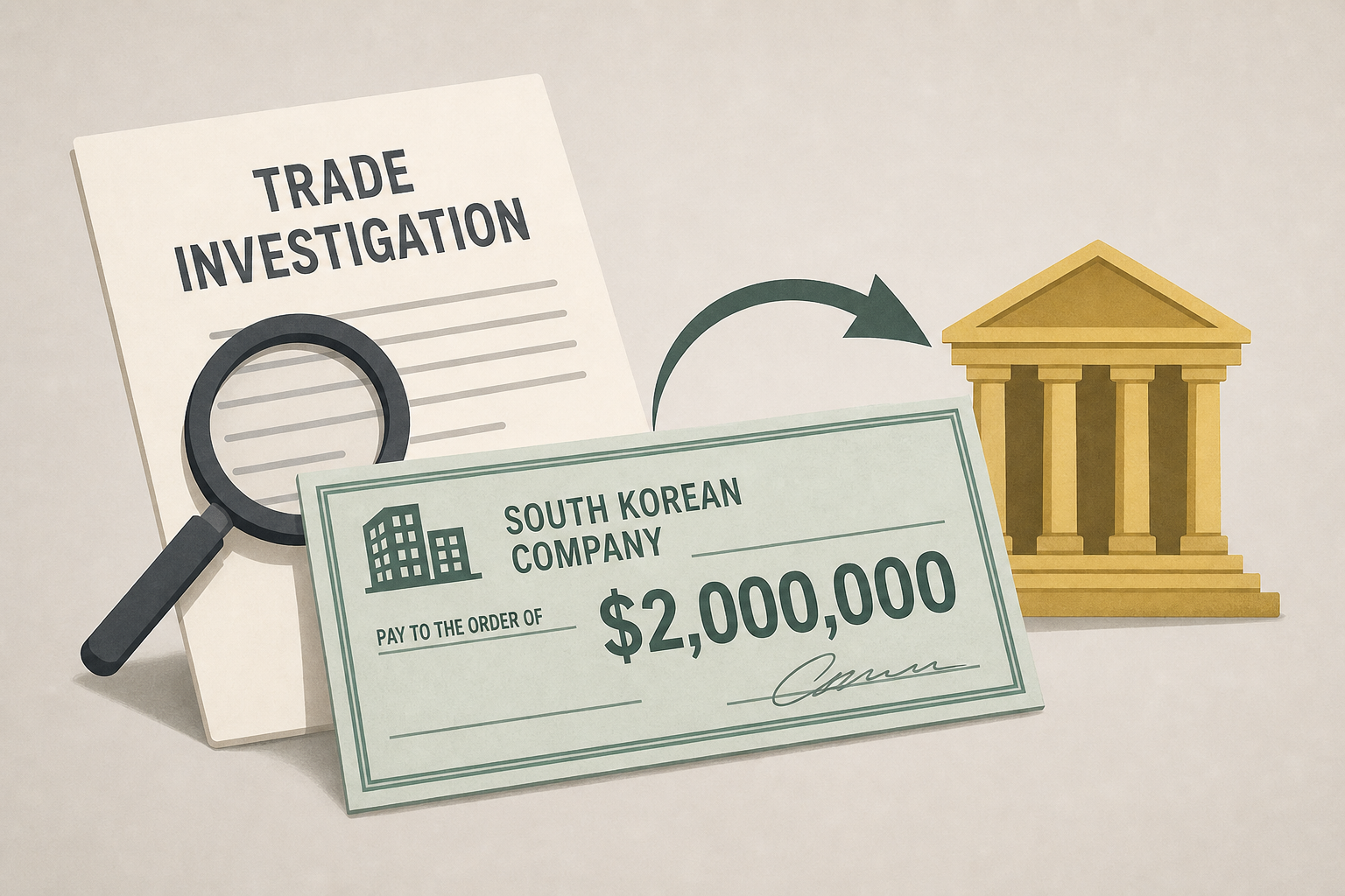Trump Paid $2 Million by South Korean Company Facing Trade Investigation