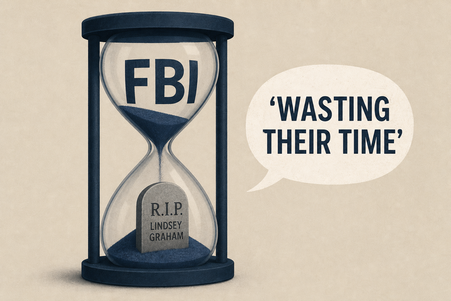 Trump says FBI is ‘wasting their time’ investigating Lindsey Graham’s death