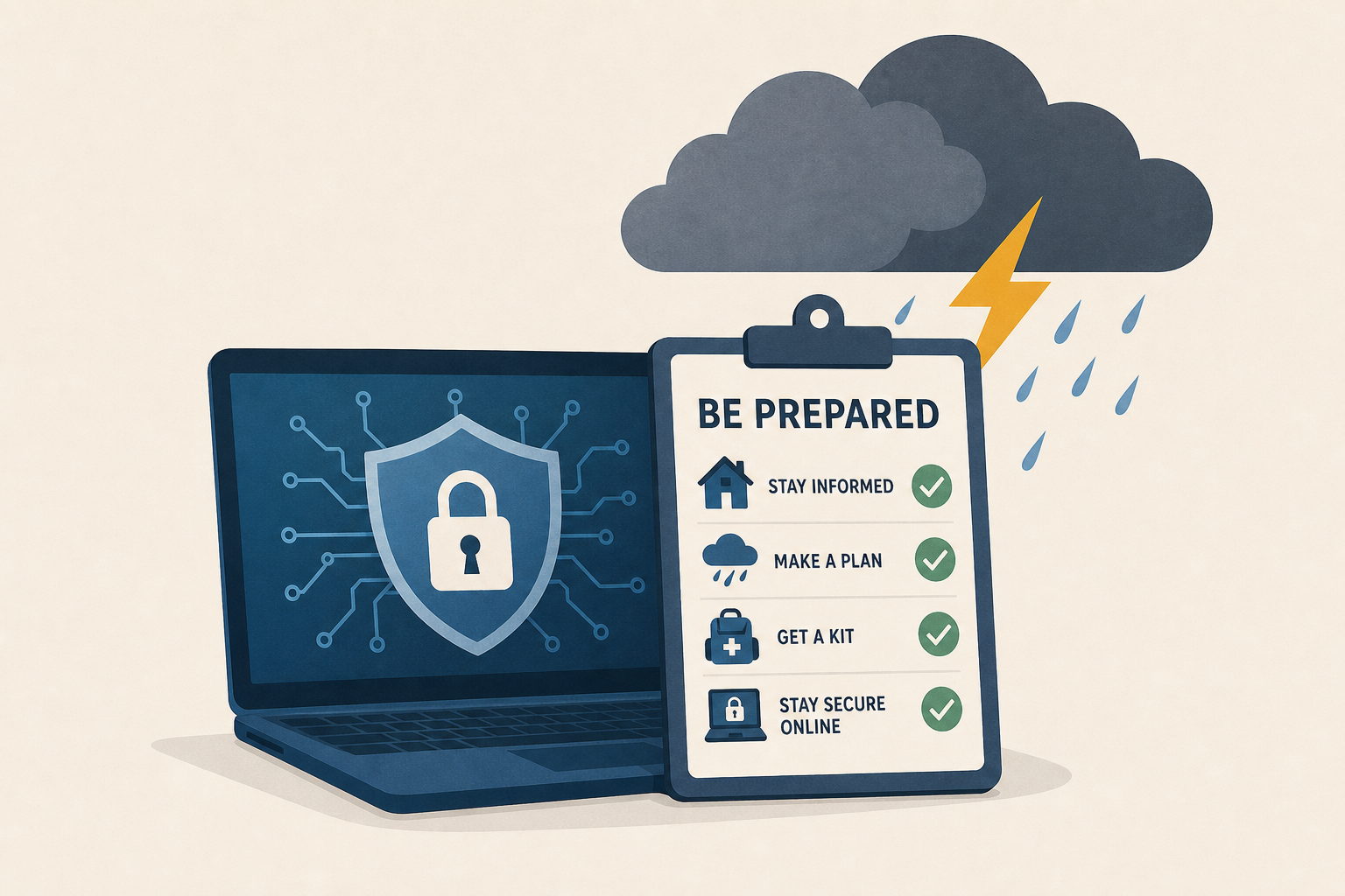 Public to be told how to prepare for cyber-attack and weather emergencies
