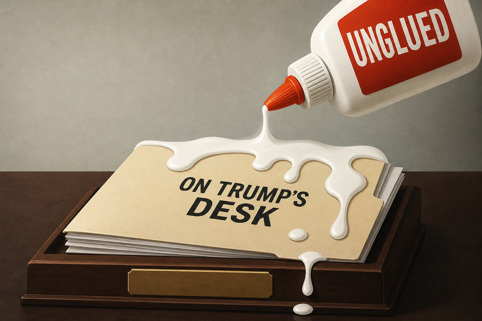 Stephen Miller’s Wife Comes Unglued Over What’s on Trump’s Desk