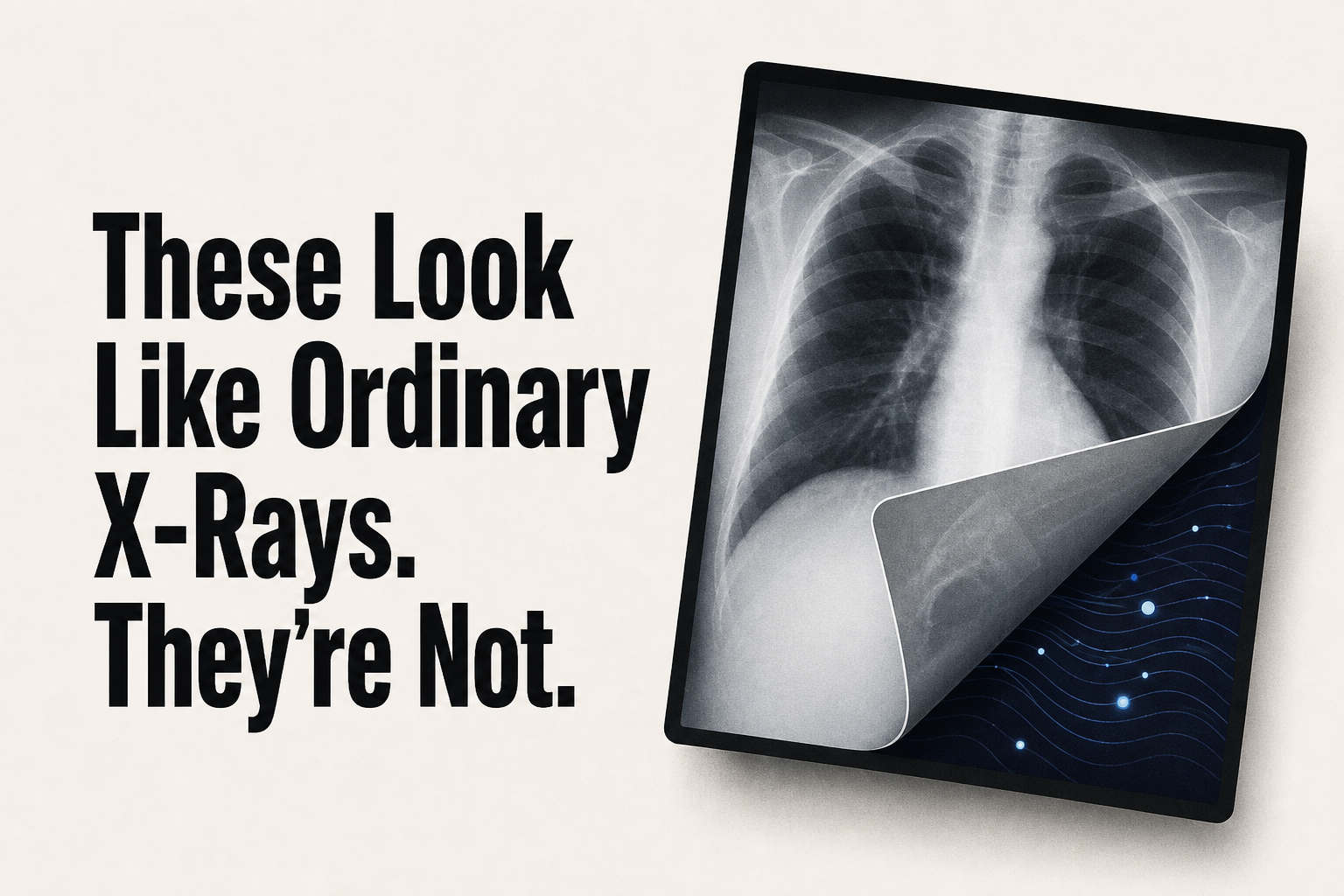 These Look Like Ordinary X-Rays. They're Not