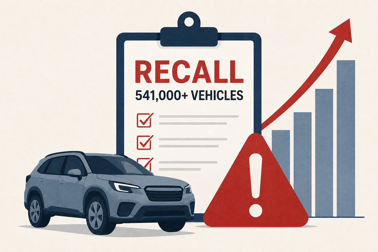 Subaru recalls over 541K vehicles. See the affected models