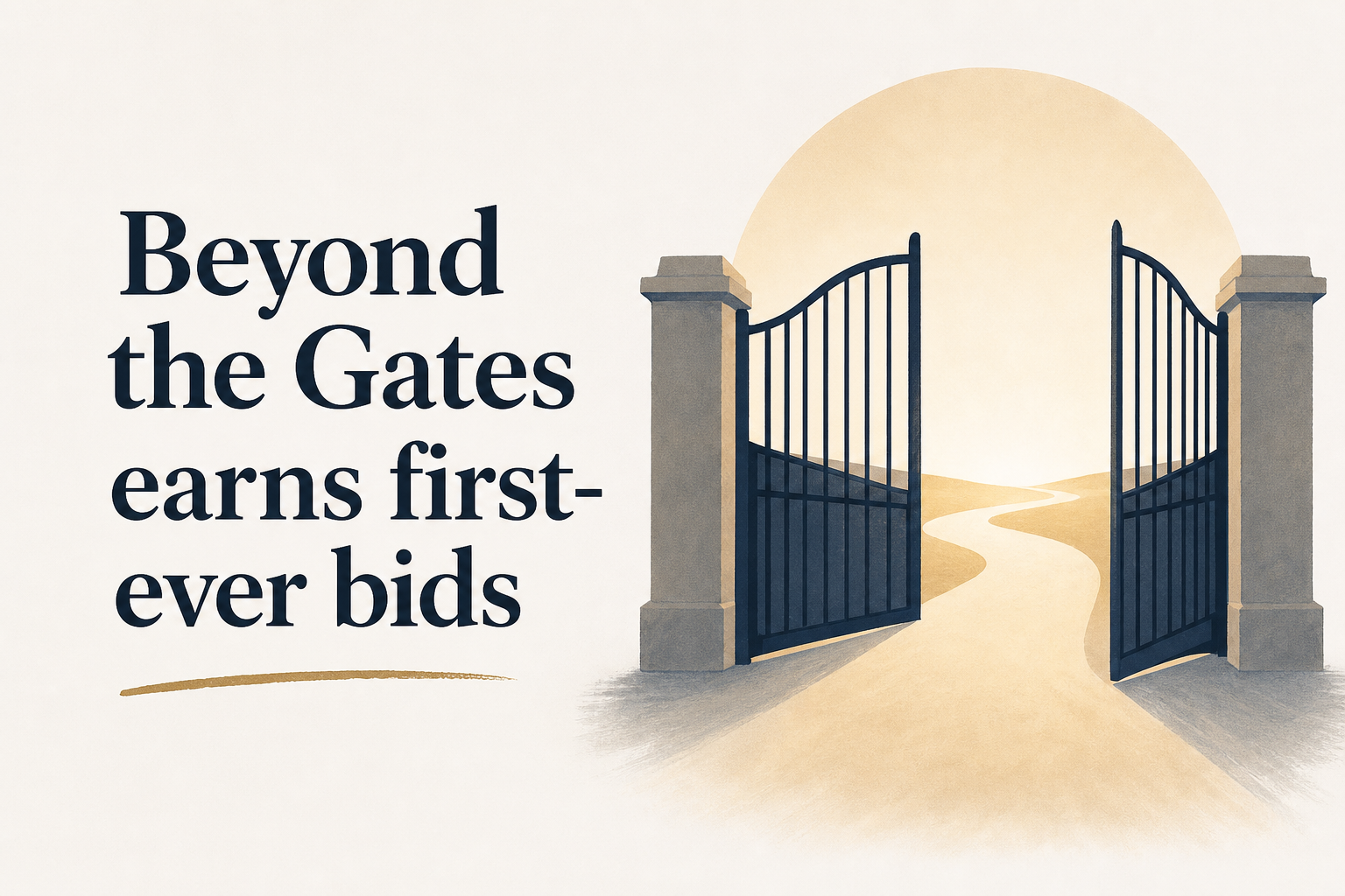 Beyond the Gates earns first-ever bids