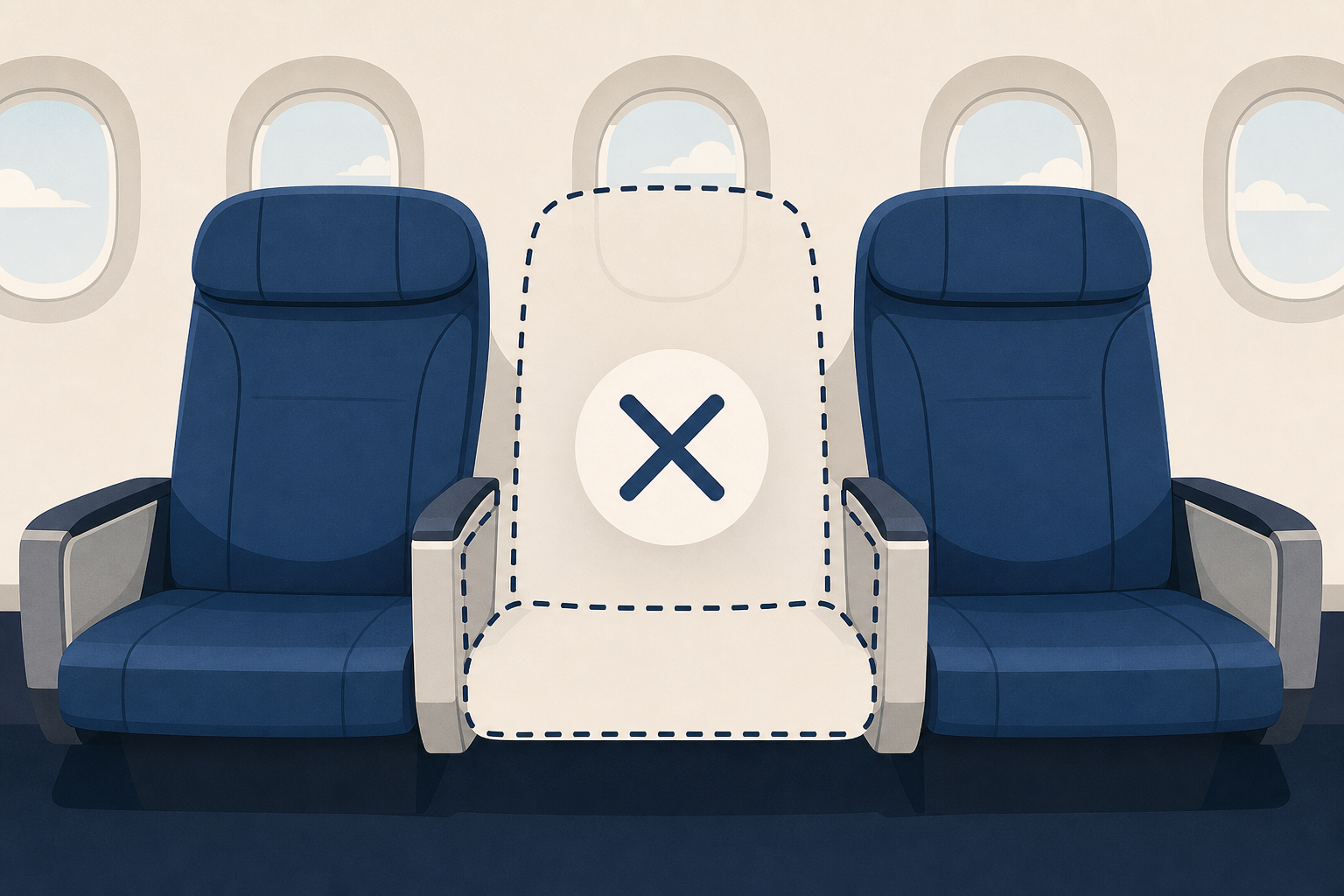 United's new seating option ditches the middle seat