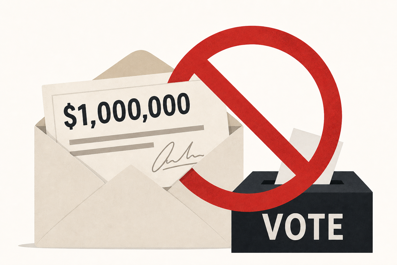 Elon Musk's promise of $1 million voter payouts likely illegal, panel says