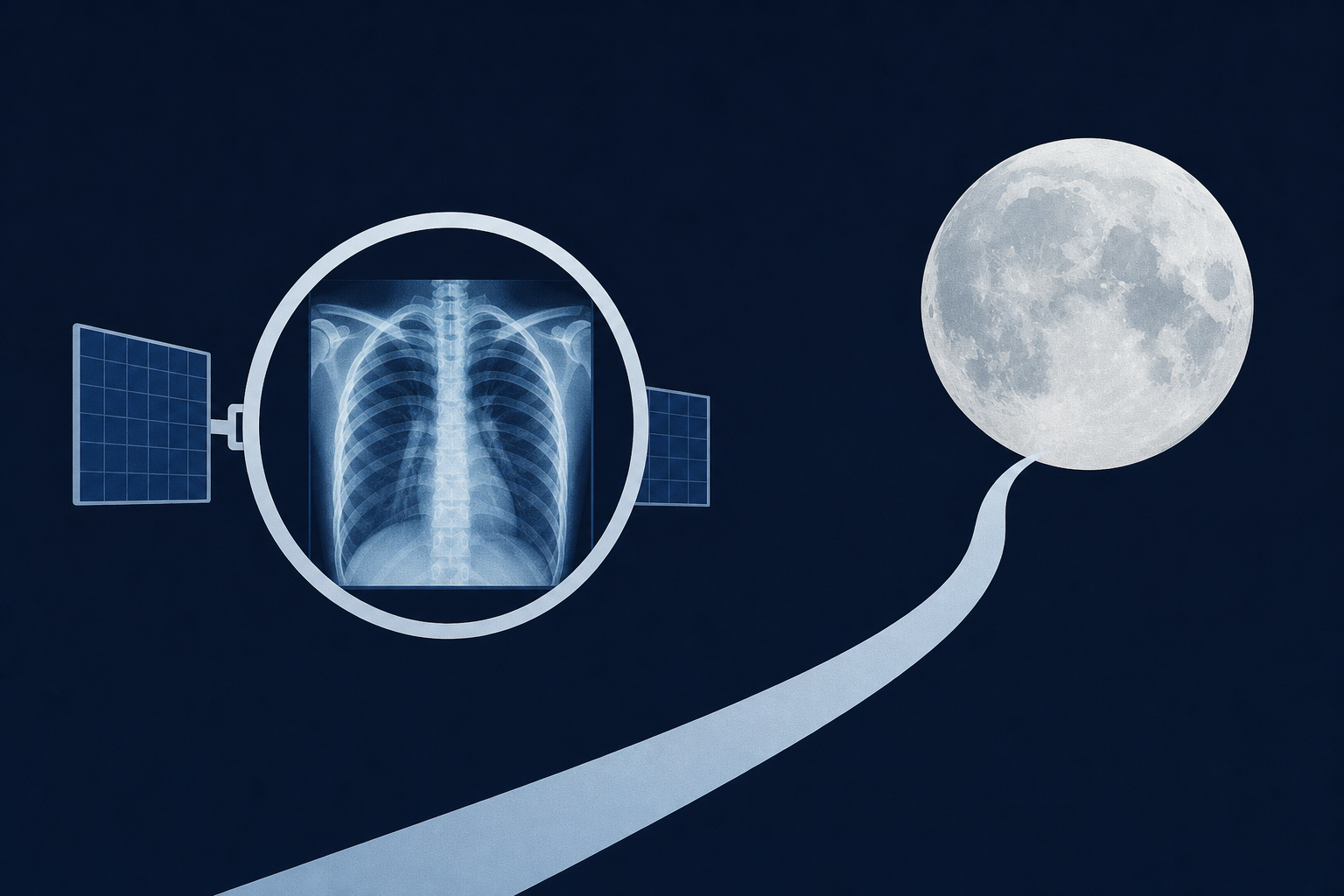 1st-ever X-rays in space offer hope for possible patients headed to the moon