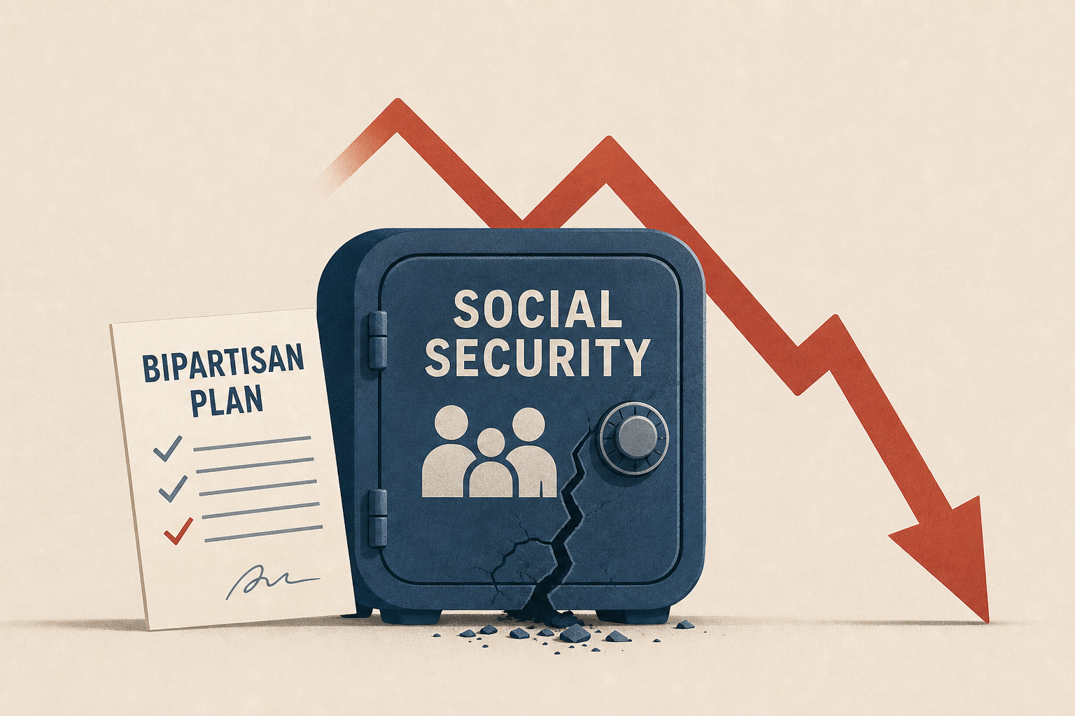 Senators introduce bipartisan plan to tackle Social Security insolvency