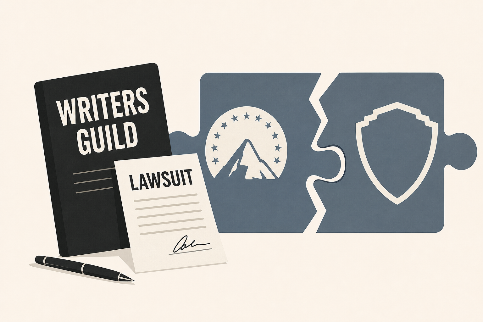 Writers Guild Sues to Block Paramount-Warner Bros. Merger