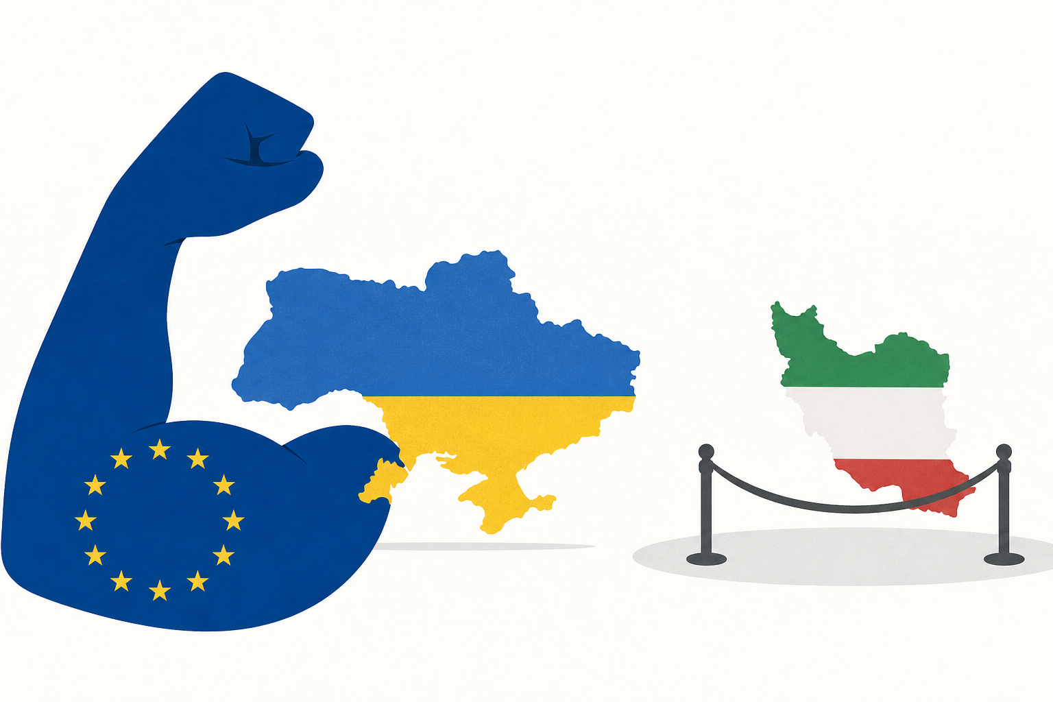 Europe, Flexing Muscle in Ukraine, Is Still on Sidelines in Iran