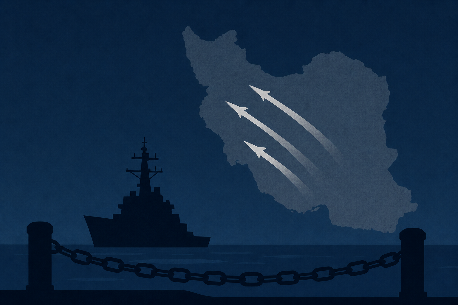 US launches fourth night of strikes on Iran and restarts naval blockade