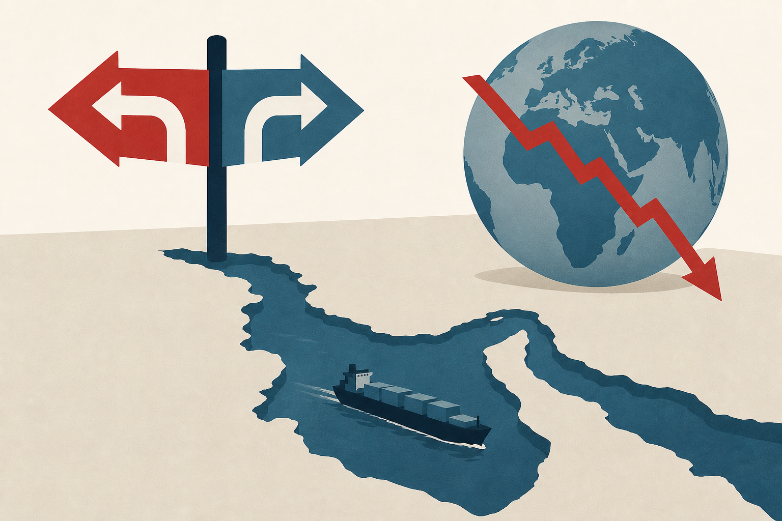 Trump Flip-Flops on Strait of Hormuz, Creating New Risks for Global Economy