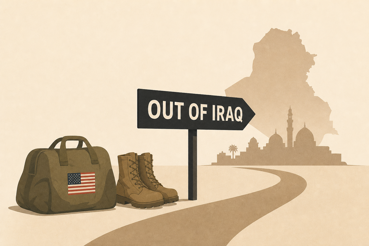 US military will be out of Iraq by end of September, officials say
