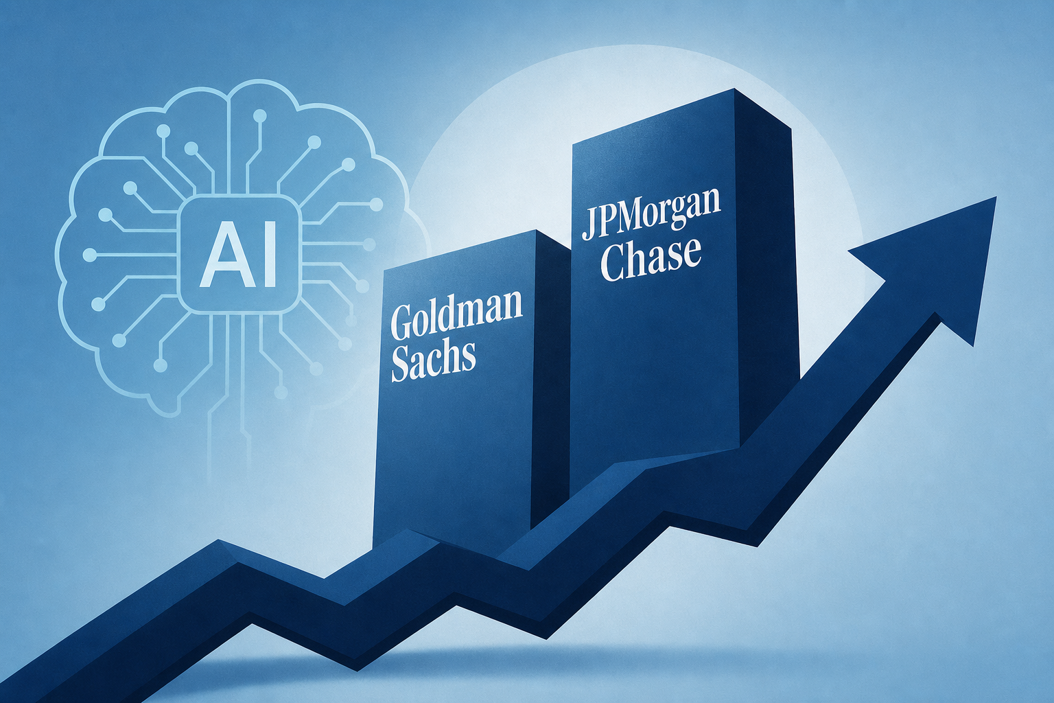Goldman Sachs and JPMorgan Chase are emerging as AI winners
