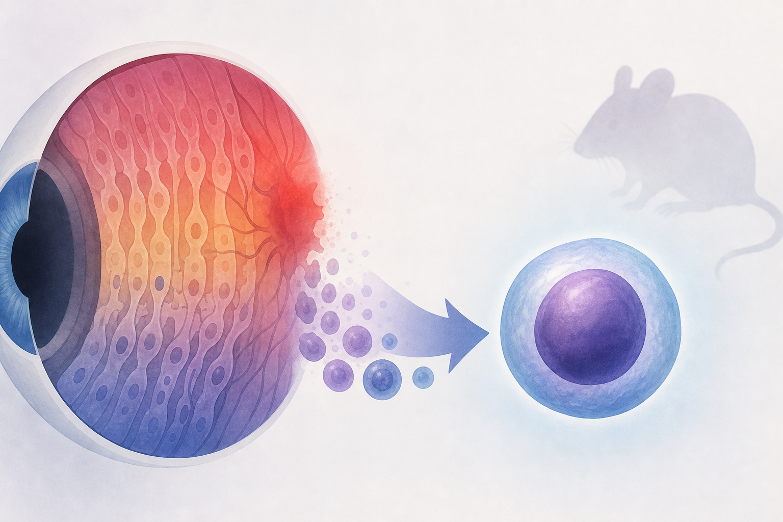 Mature eye cells turn back into stem cells after injury, mouse study finds