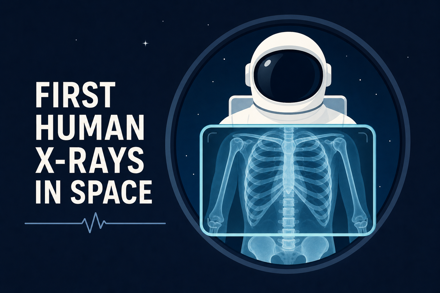 Astronauts Have Taken The First Human X‑Rays in Space