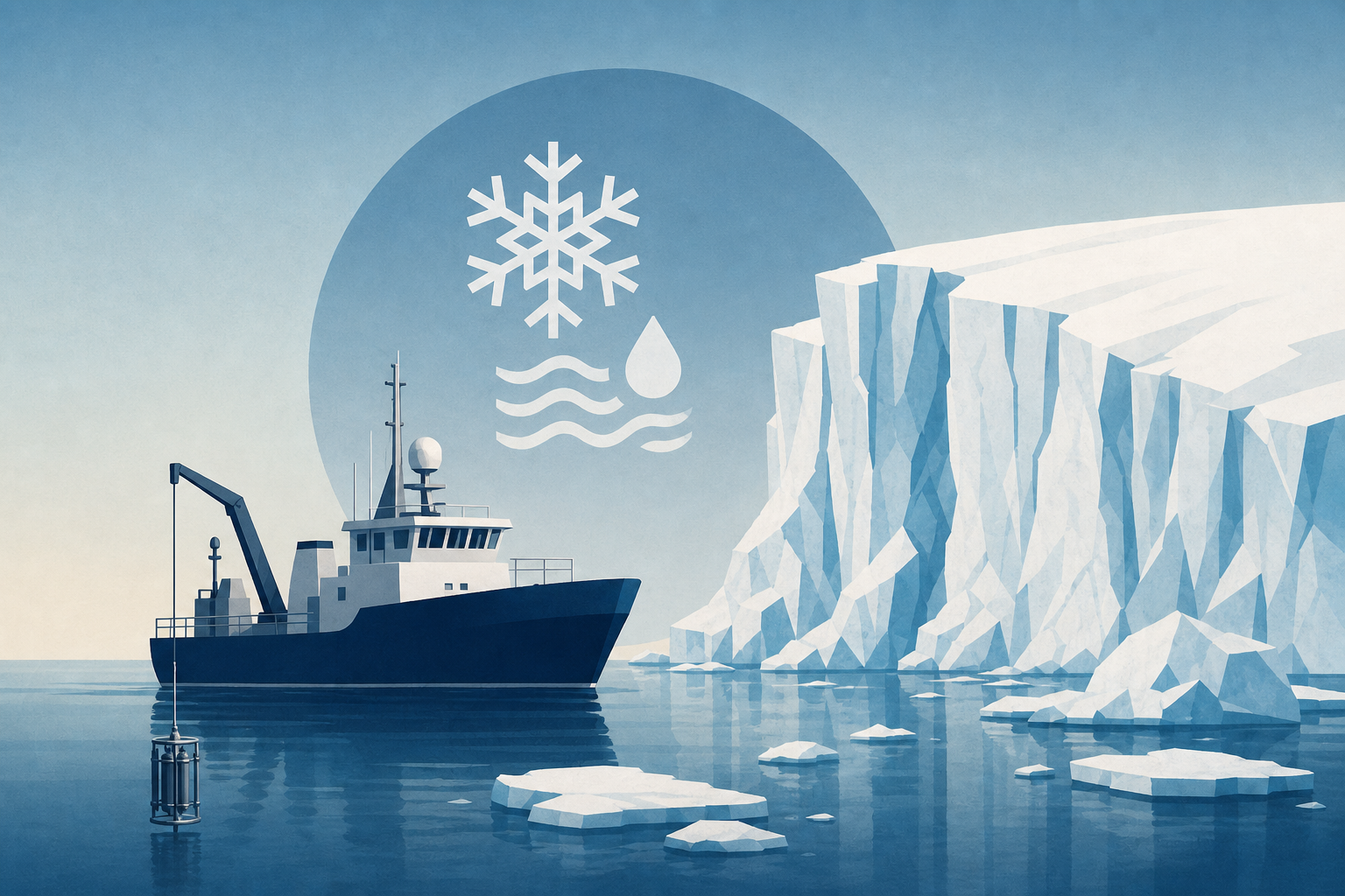 Scientists sail to Greenland to study melting ice sheets