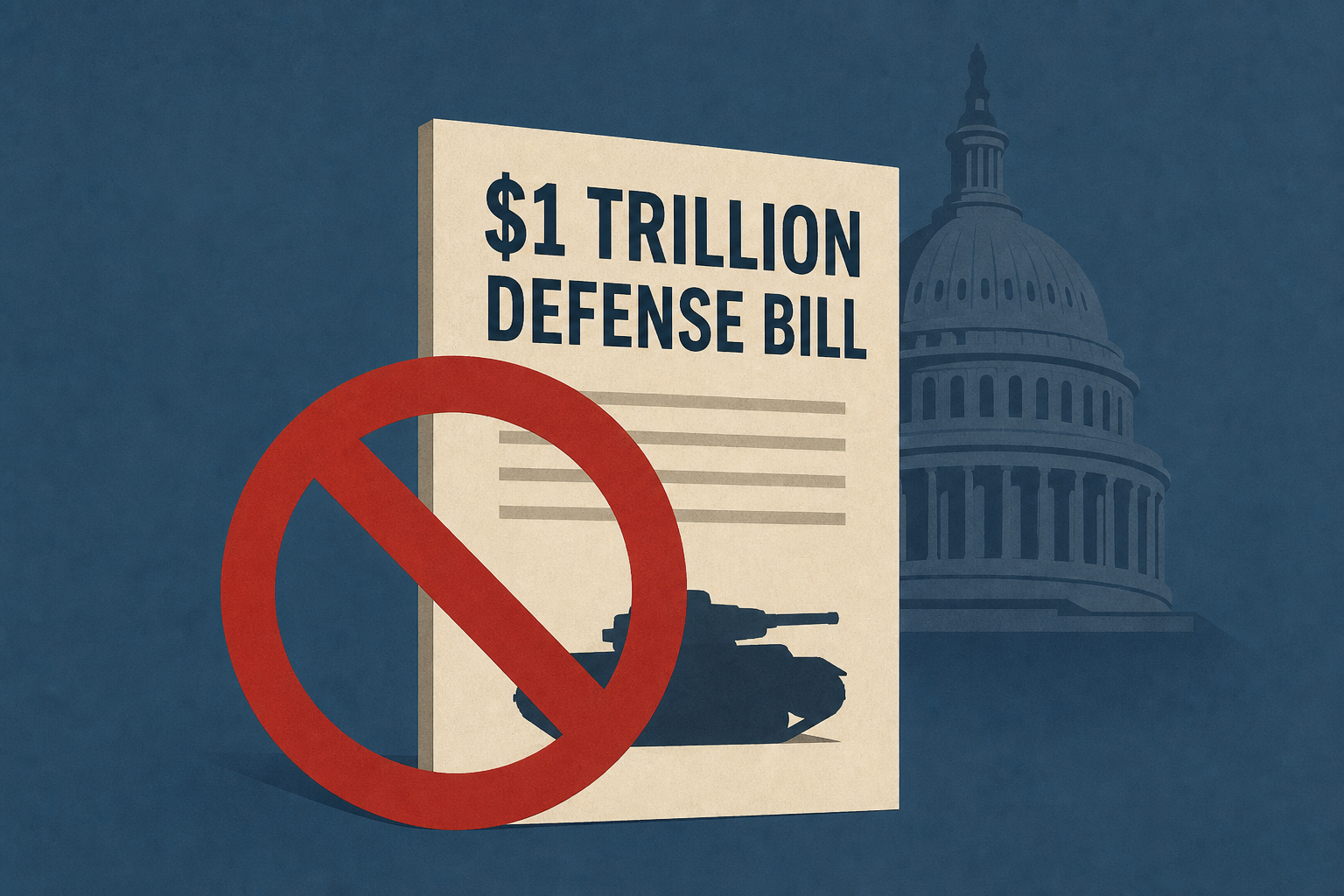 Senate Democrats block $1 trillion defense bill in protest over Iran war