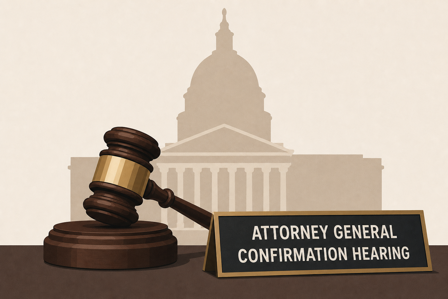 Todd Blanche faces confirmation hearing for attorney general : NPR