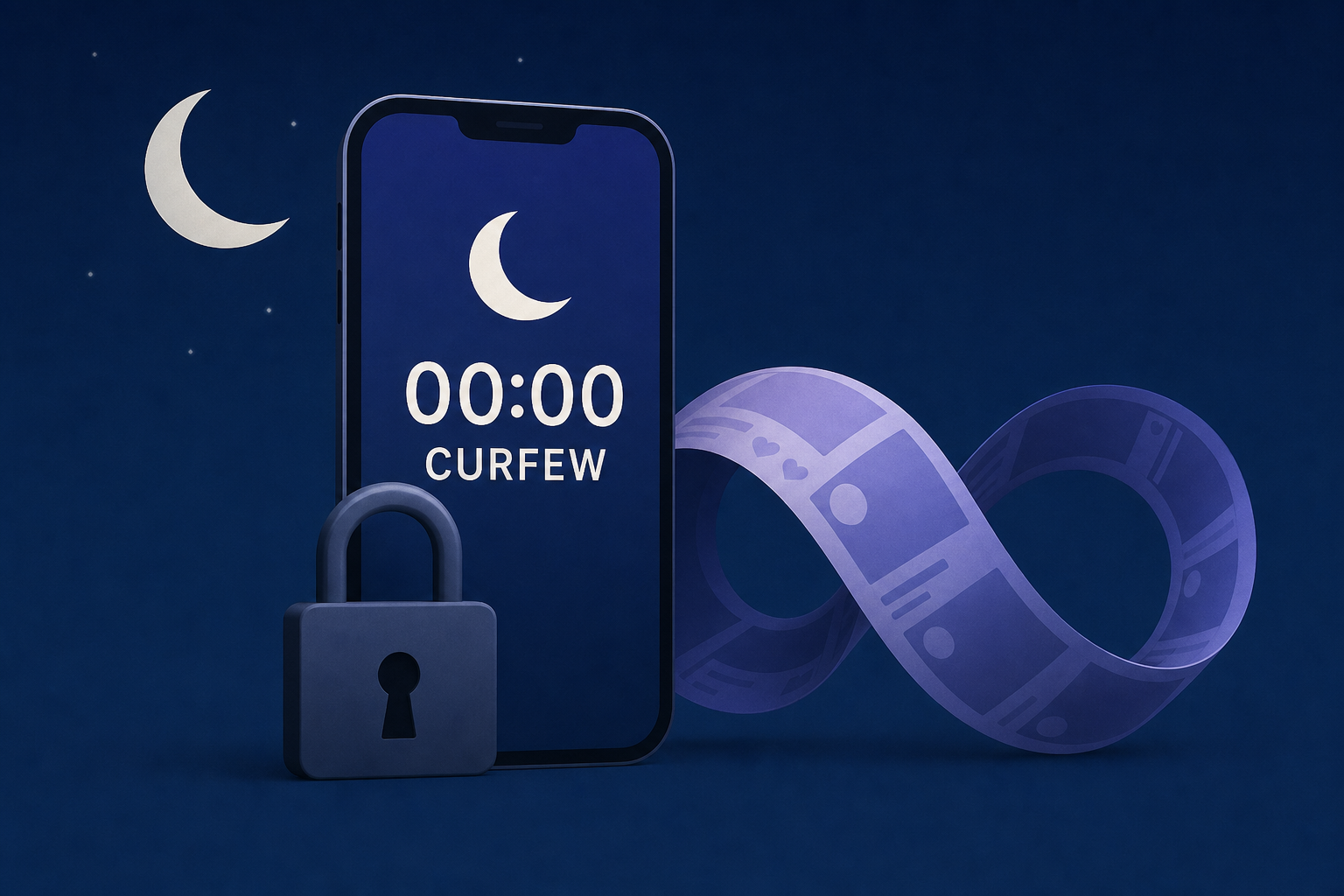 Midnight social media curfews and infinite scroll limit for U.K. teens