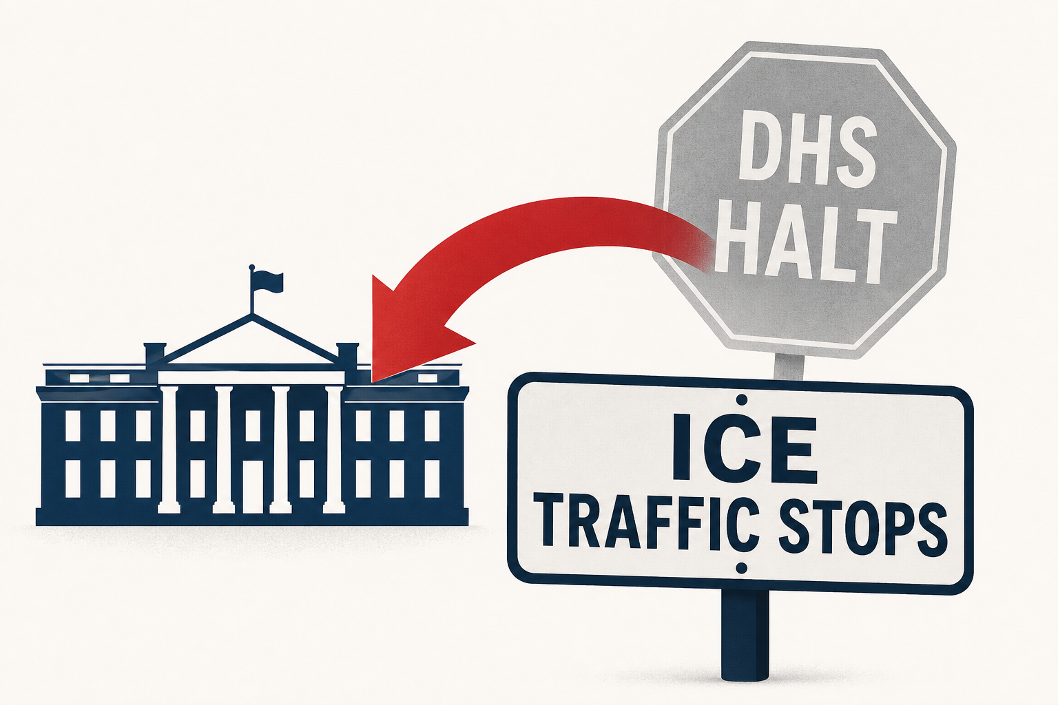 White House overturns DHS halt to ICE traffic stops despite killings of two men