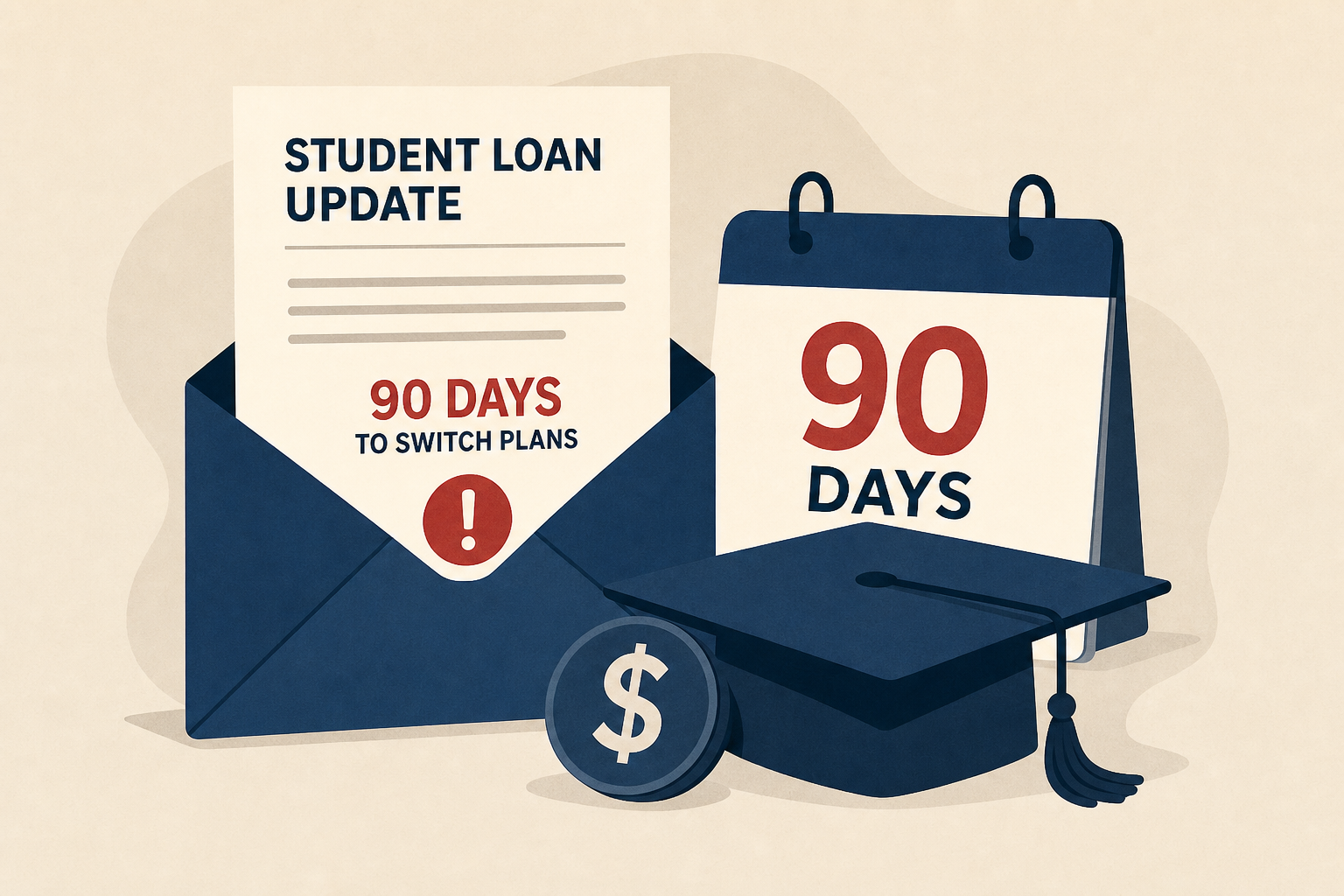Education Department Begins Notifying Student Loan Borrowers They Have 90 Days To Switch Plans