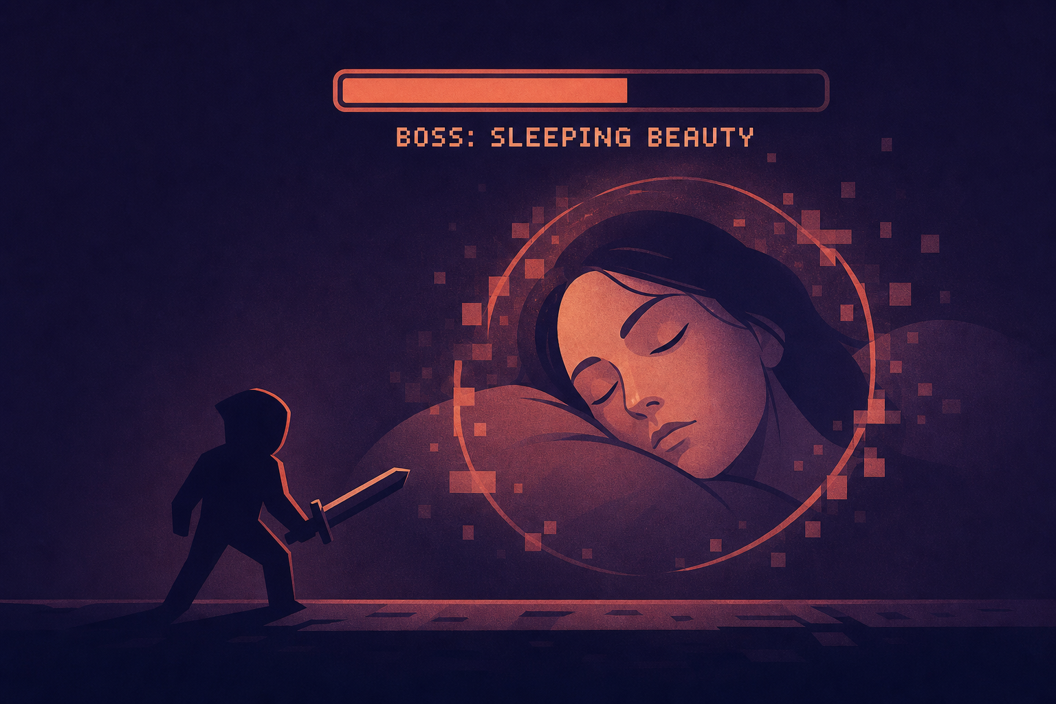 Indie Dev Uses Pictures Of Sleeping Wife's Face For A Boss Fight