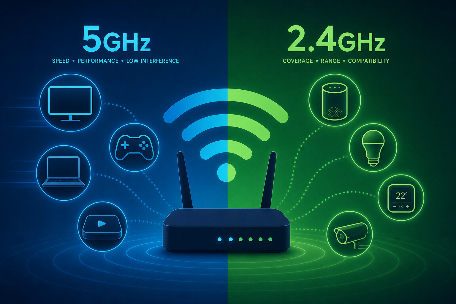 4 Devices You Should Always Connect To 5GHz Wi-Fi (And 4 That Can Stay On 2.4GHz)