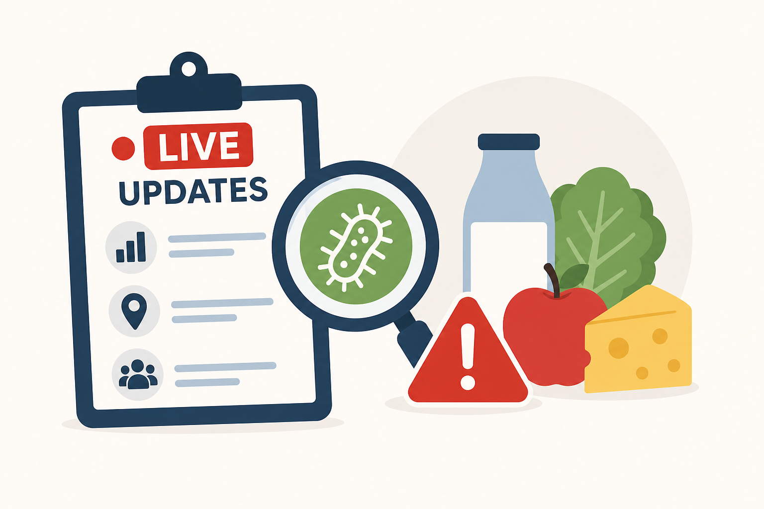 Live updates on cases, source, impacted foods