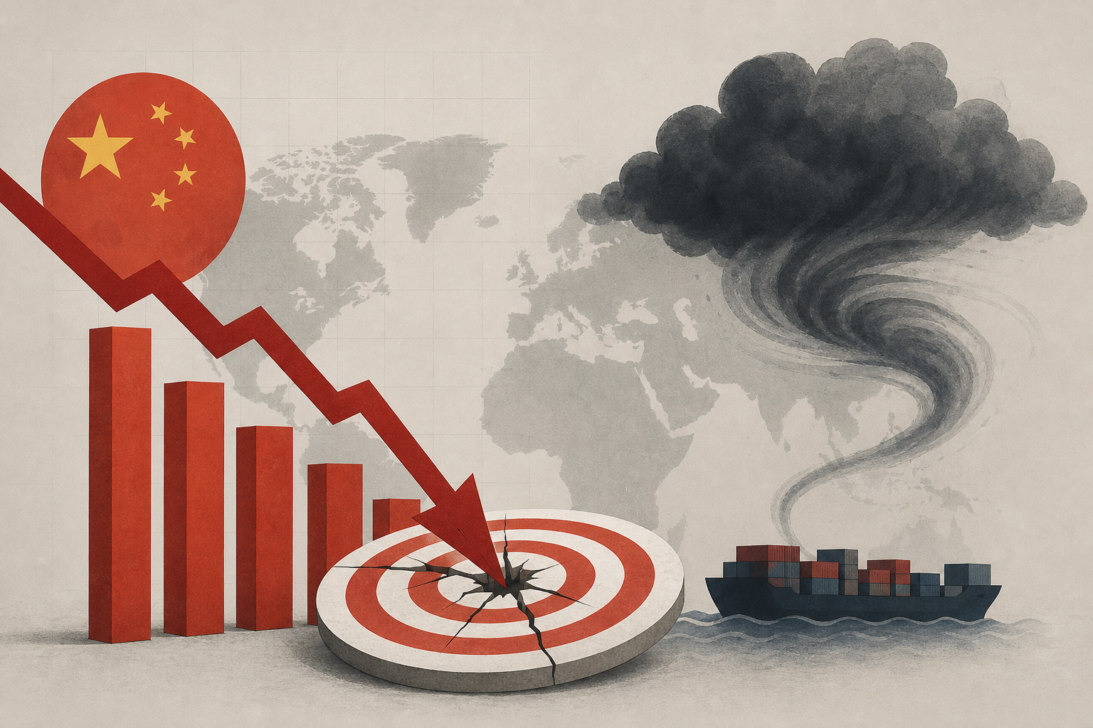 China Q2 GDP: Growth target missed for first time since Covid as Iran turmoil roils global trade
