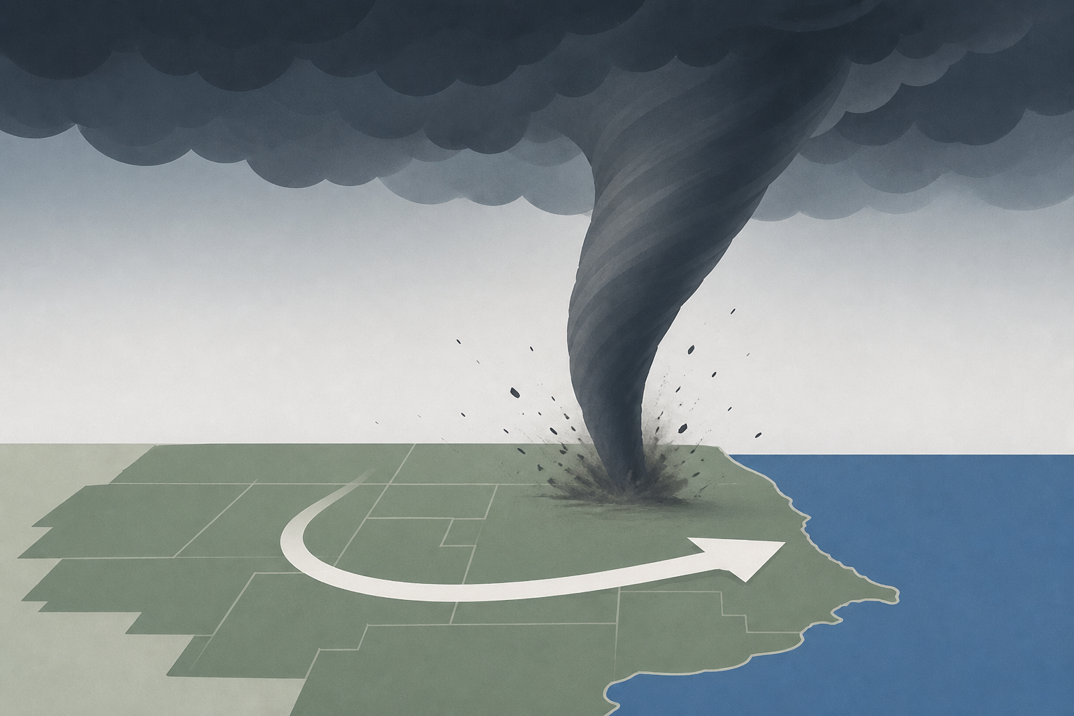 WATCH LIVE: Tornado touches down on Northwest Side, crosses I