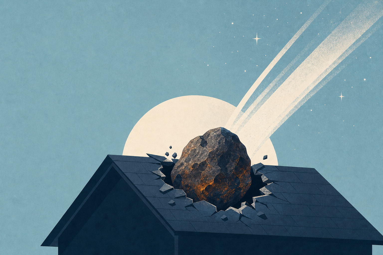 New Jersey Couple Aids Meteorite Discovery After it Crashes Through Their Roof