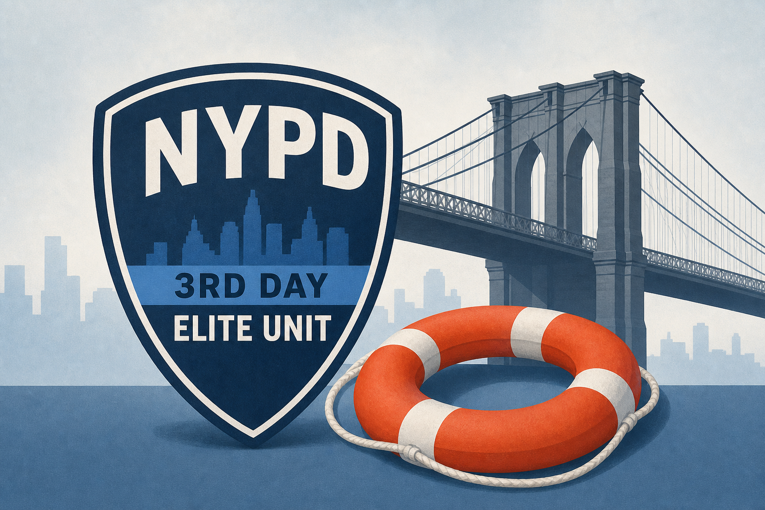 NYPD officer who saved woman on Brooklyn Bridge says rescue happened on his 3rd day with elite unit