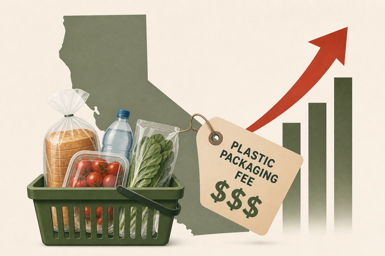 California grocery prices could rise as plastic packaging fees take effect