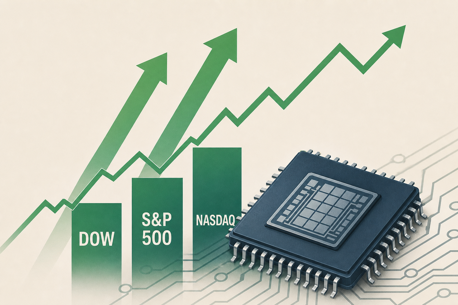 Stock market today: Dow, S&P 500, Nasdaq rise as semiconductor stocks trim losses