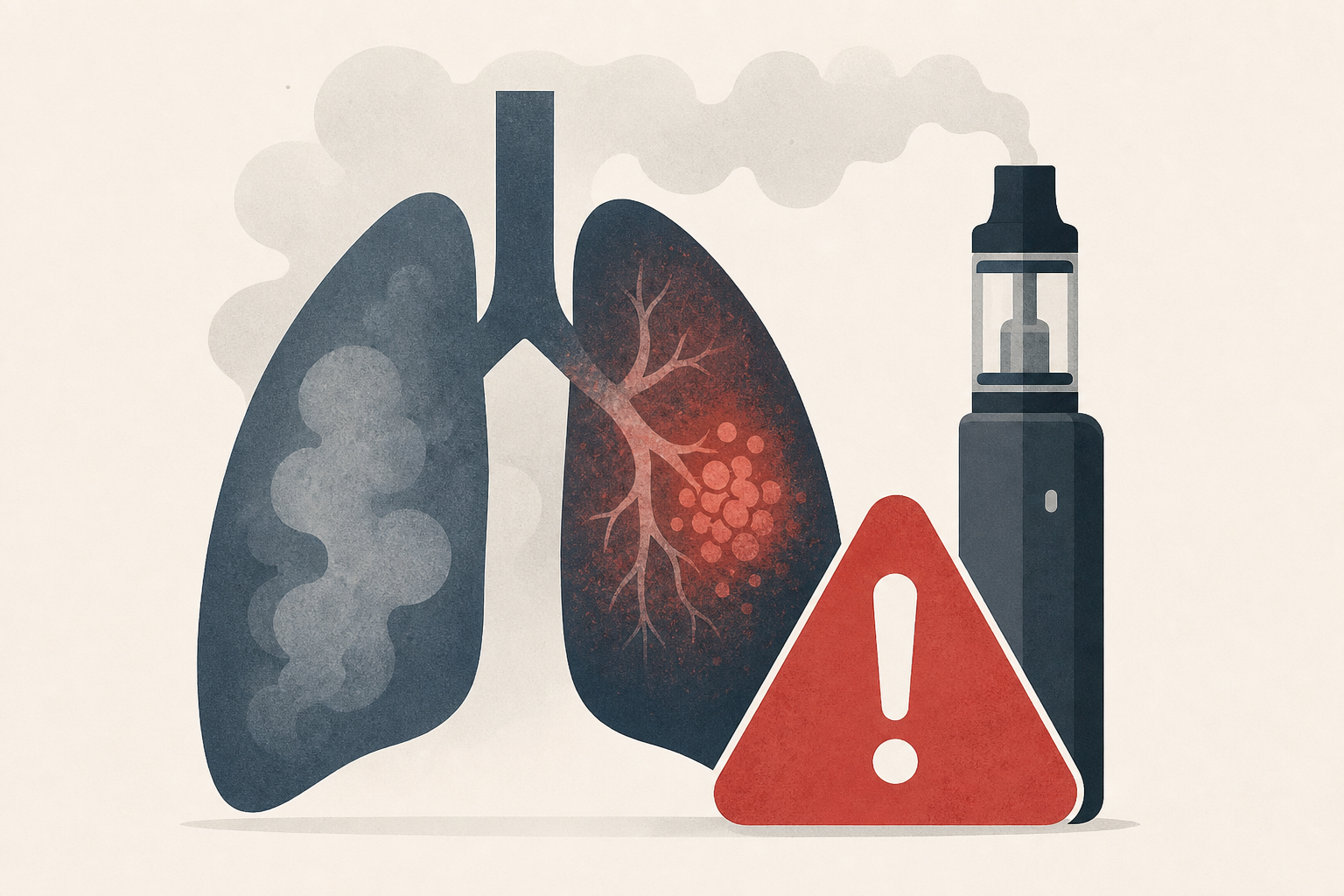 Former smokers who vape face higher lung cancer and death risks, study finds
