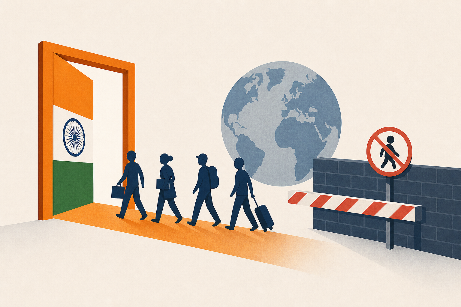 Modi is exporting India's workforce as countries slow immigration