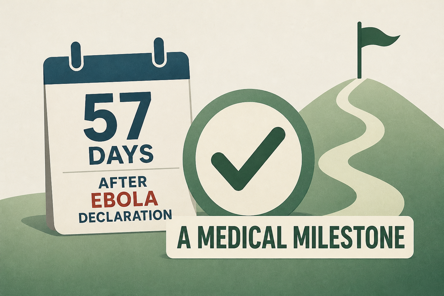 57 Days After Ebola Declaration, a Medical Milestone