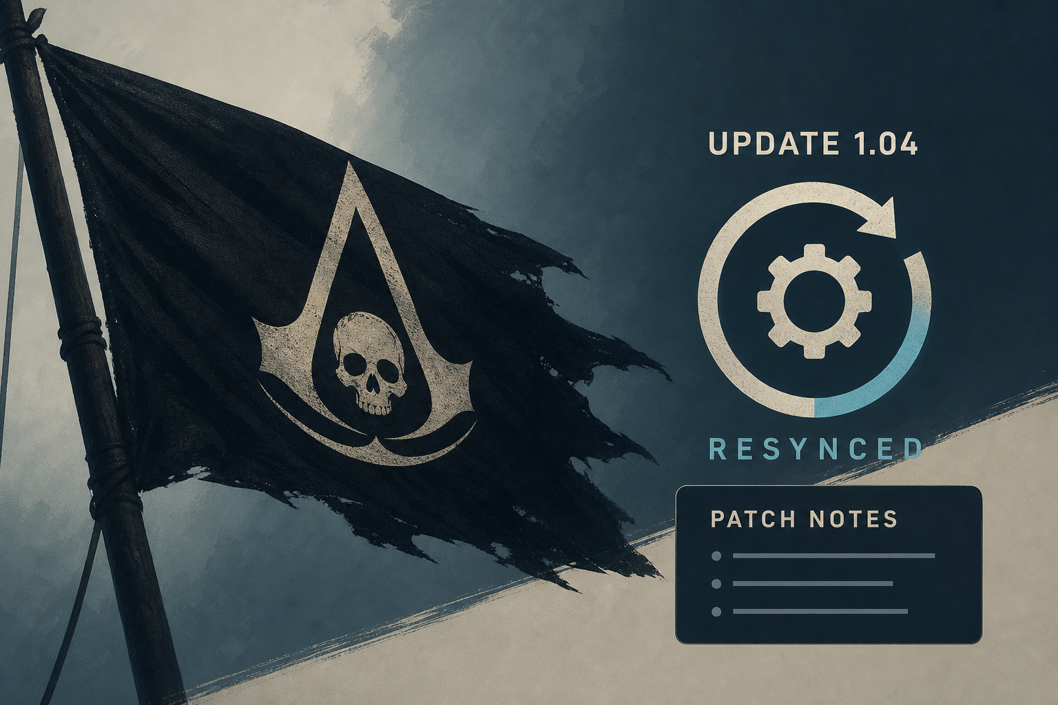 AC Black Flag Resynced Update 1.04 Live Tomorrow, Patch Notes Revealed