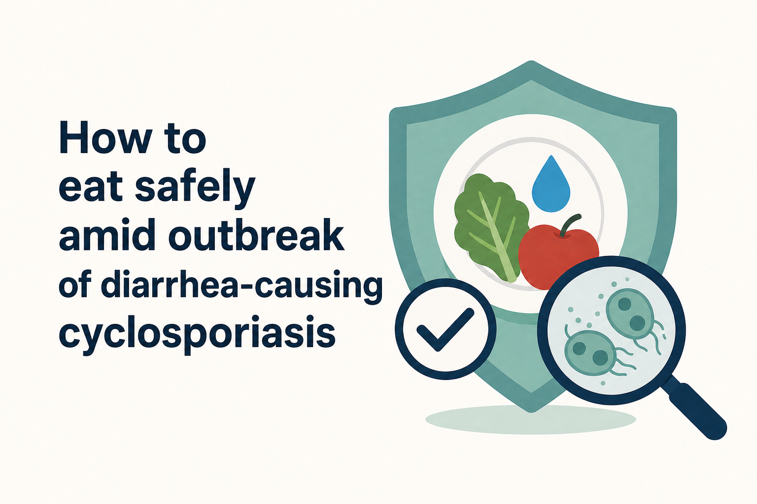 How to eat safely amid outbreak of diarrhea-causing cyclosporiasis