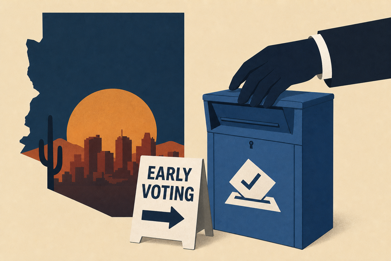 Maricopa County hands election denier control over early voting and drop boxes