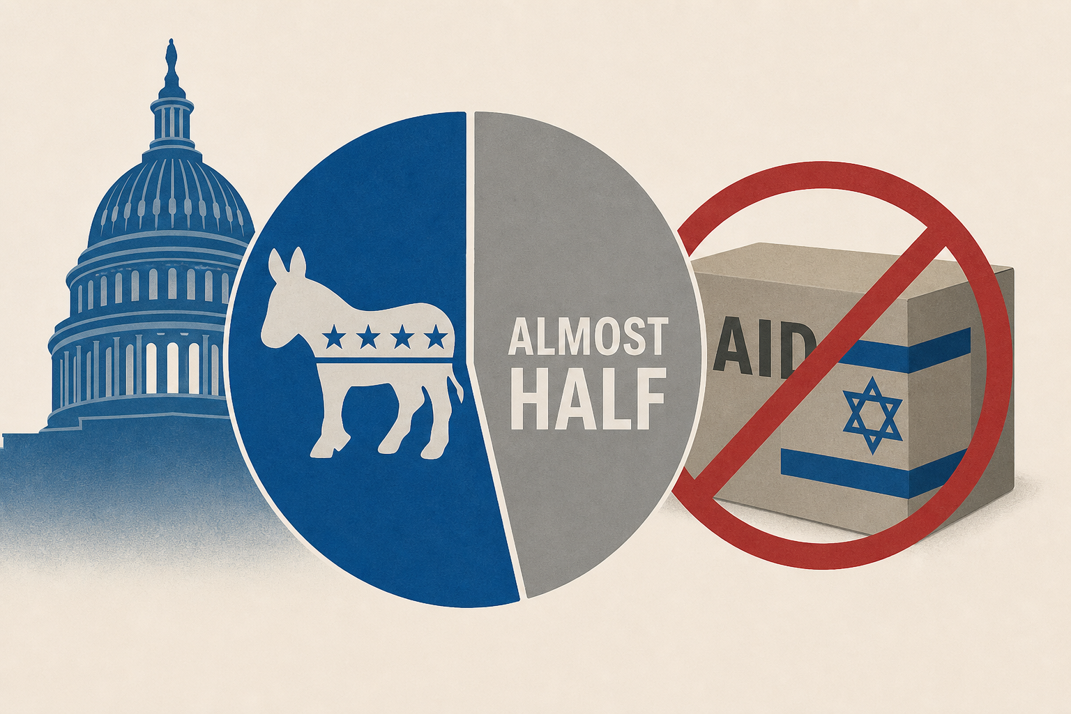 Almost Half of House Democrats Vote to End Aid to Israel